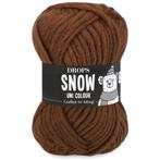 DROPS Snow / Eskimo Uni - 90 toffee - Wol Garen, Hobby en Vrije tijd, Ophalen of Verzenden, Nieuw
