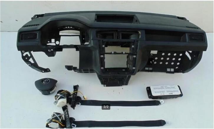 Dashboard + Airbags + Veiligheidsgordels Caddy 2, Auto-onderdelen, Dashboard en Schakelaars, Nieuw, Volkswagen, Verzenden