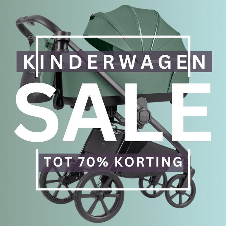 TOT 70% KORTING op luxe 3-in-1 kinderwagens!, Kinderen en Baby's, Kinderwagens en Combinaties, Luchtbanden, Met autostoeltje, Met reiswieg