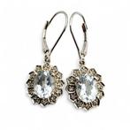 Zonder Minimumprijs - Oorbellen Zilver - Topaz(Certified), Sieraden, Tassen en Uiterlijk, Oorbellen, Nieuw