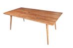 Massieve eettafel MYSTIC LIVING 200cm natuurlijk acacia, Huis en Inrichting, Tafels | Eettafels, Nieuw, Ophalen of Verzenden