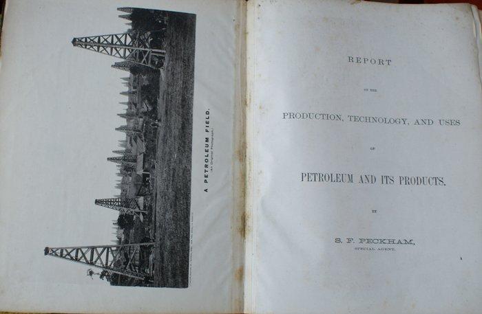 Peckam - Petroleum and its products - 1880, Antiek en Kunst, Antiek | Boeken en Bijbels