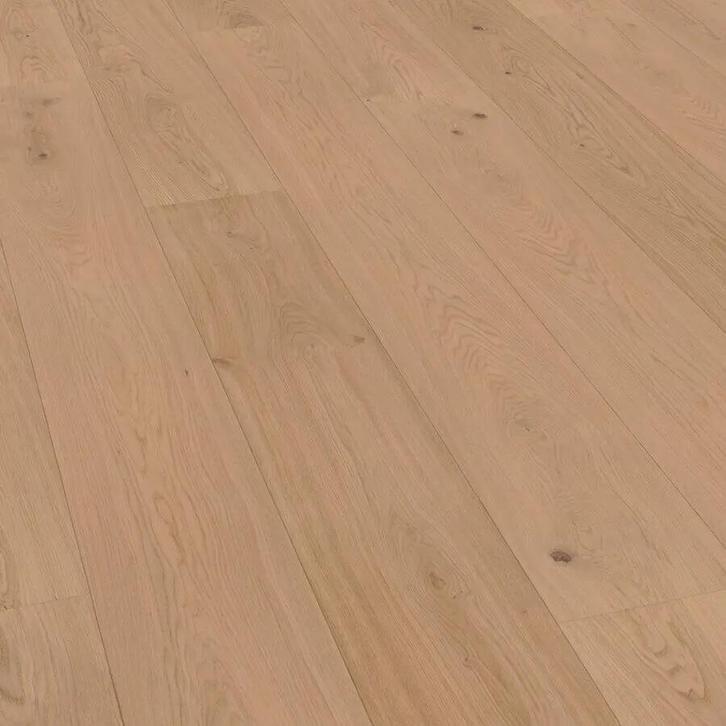FLOER Hybride Hout 5006 Creme Eiken Subtiel (23,3 cm) Parket, Huis en Inrichting, Stoffering | Vloerbedekking, Parket, Overige kleuren