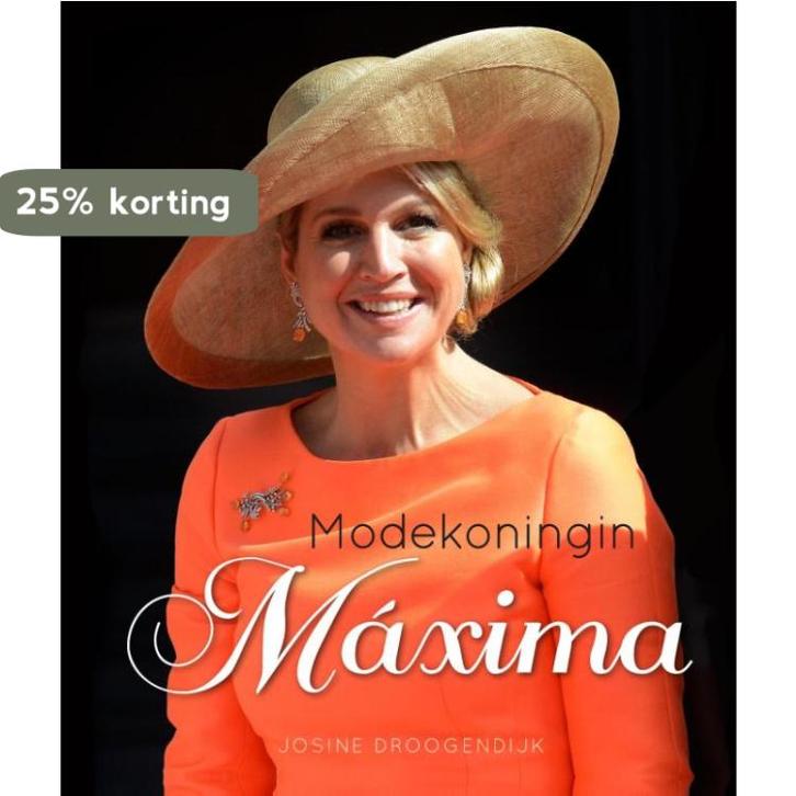 Modekoningin Máxima 9789045316239 Josine Droogendijk, Boeken, Politiek en Maatschappij, Gelezen, Verzenden