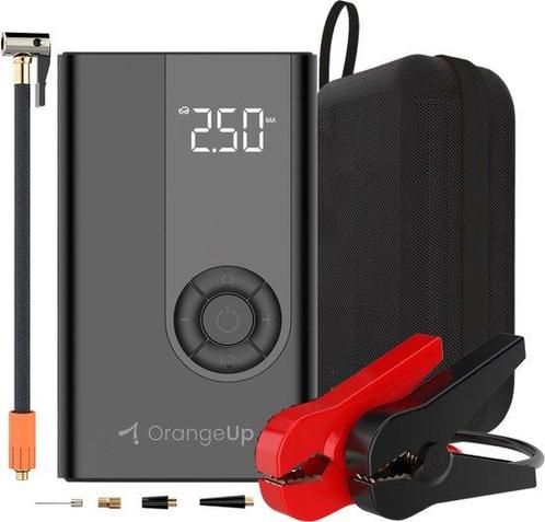 OrangeUp jumpstarter met compressor, Auto diversen, Auto-accessoires, Verzenden