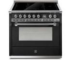 Steel AQ9S-5FI zwart fornuis DHZ17054895, Witgoed en Apparatuur, Fornuizen, Ophalen of Verzenden, Nieuw