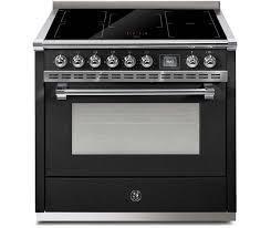 Steel AQ9S-5FI zwart fornuis DHZ17054895, Witgoed en Apparatuur, Fornuizen, Nieuw, Ophalen of Verzenden