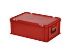 Koffer - 600x400xH235mm - rood, Nieuw, Verzenden