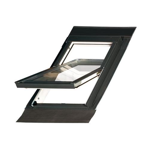 Fakro 4-pans dakraam FTK/W 50x62 cm, Doe-het-zelf en Verbouw, Glas en Ramen, Dakraam, Nieuw, Dubbelglas, Verzenden