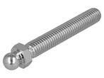 Stelvoet met kogelgewricht - M10 x 40mm - Gegalvaniseerd, Doe-het-zelf en Verbouw, IJzerwaren en Bevestigingsmiddelen, Ophalen of Verzenden