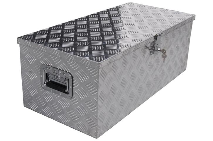 Disselkist aluminium traanplaat 840x400x310 mm -, Auto diversen, Aanhangwagen-onderdelen, Ophalen of Verzenden