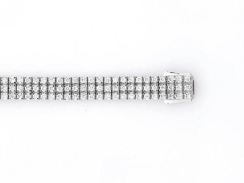 Armband - 14 karaat Witgoud - 4.71ct. tw. Diamant, Sieraden, Tassen en Uiterlijk, Armbanden
