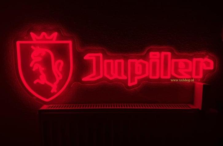 Jupiler NEON sign bord led lichtbord verlichting lamp XXL, Verzamelen, Merken en Reclamevoorwerpen, Nieuw, Verzenden