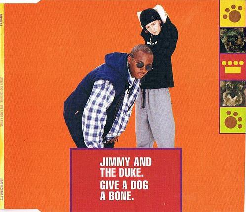 cd single - Jimmy And The Duke - Give A Dog A Bone, Cd's en Dvd's, Cd Singles, Zo goed als nieuw, Verzenden