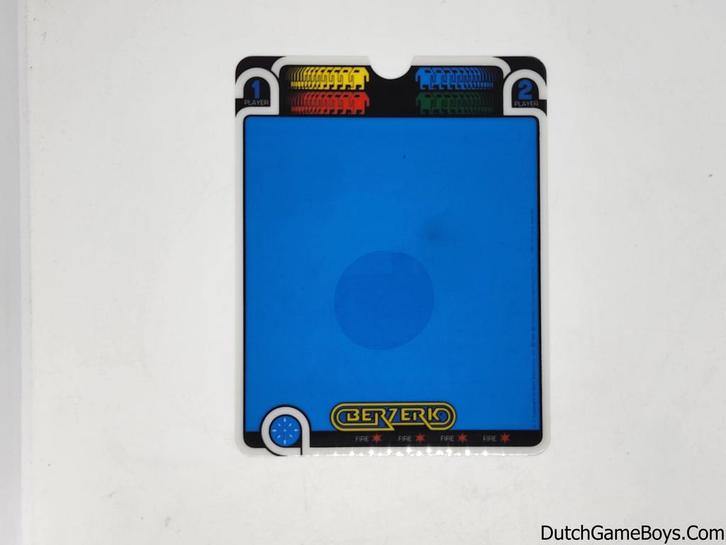 Vectrex - MB - Berzerk - Original Overlay, Spelcomputers en Games, Games | Overige, Gebruikt, Verzenden