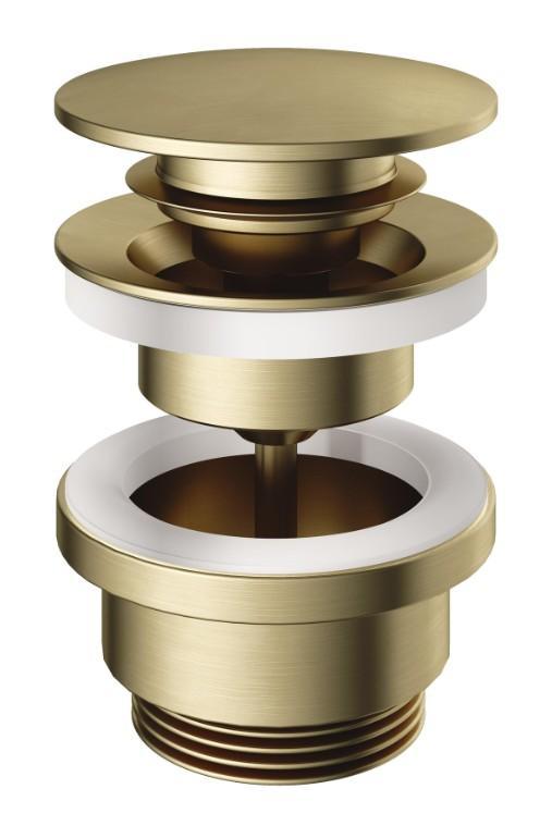 Specificaties Clickwaste Hotbath Cobber Afvoerplug met, Doe-het-zelf en Verbouw, Sanitair, Wastafel, Nieuw, Ophalen of Verzenden