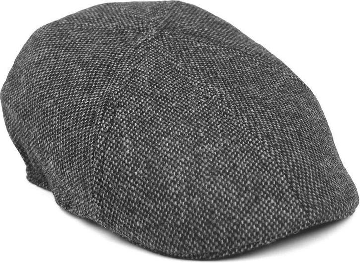 Suitable Flat Cap Grijs maat one size Heren, Kleding | Heren, Hoeden en Petten, Nieuw, Verzenden