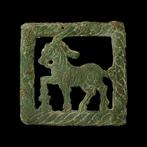 Oud-Romeins Brons Militair opengewerkte appliqué.