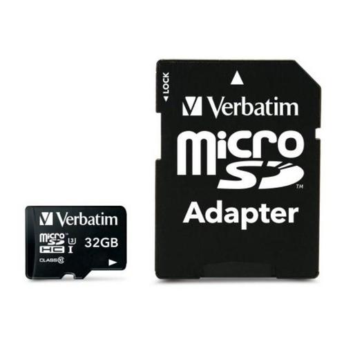 Verbatim Micro SDHC UHS-3 geheugenkaart / 32GB, Audio, Tv en Foto, Fotografie | Geheugenkaarten, Ophalen of Verzenden