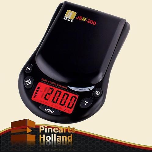 JScale JSR200 Pocket Balans - Zakweegschaal (200g x 0.01g), Doe-het-zelf en Verbouw, Weegschalen, Precisieweegschaal, Nieuw, Minder dan 50 kg