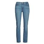 Levis  314 SHAPING STRAIGHT  Blauw Straight Jeans
