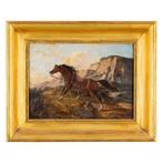 Eugène Fromentin (1820-1876), Toegeschreven aan - Paesaggio