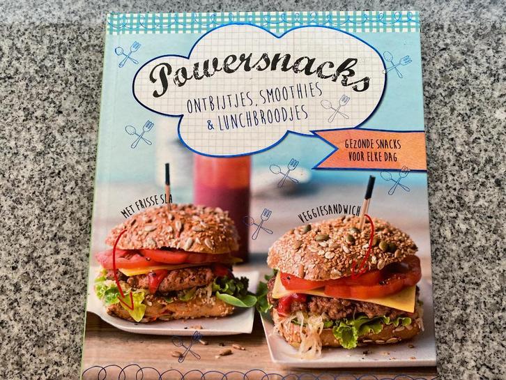 Powersnacks:ontbijtjes, smoothies en lunchbroodjes, Boeken, Kookboeken, Europa, Gezond koken, Gelezen, Voorgerechten en Soepen