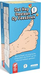 Dat Hep Gestaan Op Feesboek | Kuna Una Tuna Games -, Hobby en Vrije tijd, Gezelschapsspellen | Kaartspellen, Verzenden, Nieuw