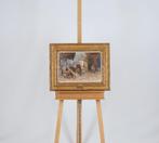 Willem Hendrik van der Nat (1864–1929) - Vuur stoken