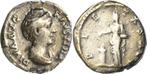 Denar nach 141, Kaiserzeit Faustina maior, Gemahlin des A..., Verzenden