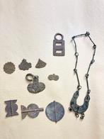 Verloren-wasgietmethode. West-Afrika (10) bronzen Gan Asanti