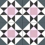 Vloertegel / wandtegel penta roze vintage 45x45 4-in-1, Ophalen, Keramiek, Nieuw, 10 m² of meer