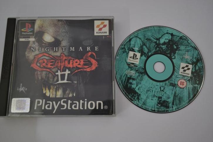 Nightmare Creatures II (PS1 PAL), Spelcomputers en Games, Games | Sony PlayStation 1, 1 speler, Zo goed als nieuw, Verzenden