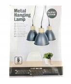 HangLamp - (3 Kelken) - Lamp - Metaal HangLamp (Metaal Hout, Nieuw, Overige materialen, Verzenden