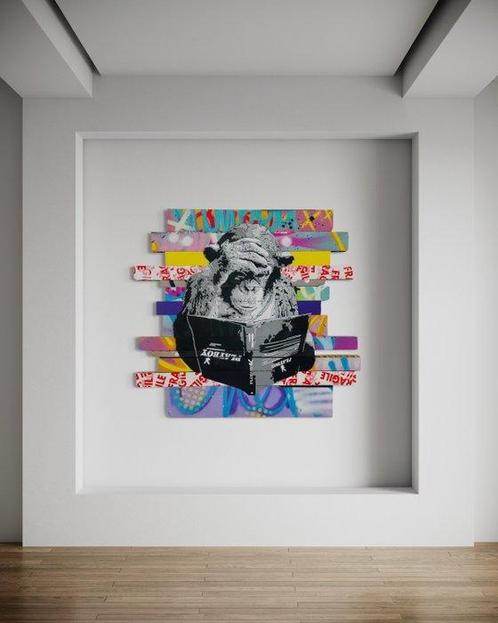 Sinao (1981) - Playboy Parallel World [100% handmade], Antiek en Kunst, Kunst | Schilderijen | Modern