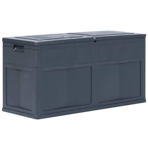Zwarte Tuinbox 320L - Retourdeal - Kussens Netjes? Nu 35%!, Tuin en Terras, Bergingen en Tuinkasten, Nieuw, Kunststof, Containerberging