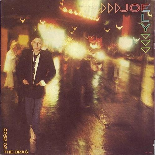 LP gebruikt - Joe Ely - Down On The Drag, Cd's en Dvd's, Vinyl | Rock, Zo goed als nieuw, Verzenden