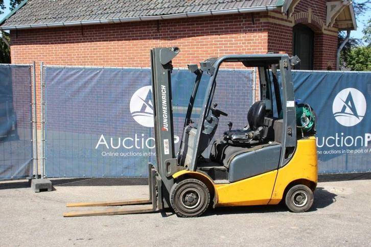Veiling: Heftruck Jungheinrich SH 4-980 LPG 2000kg, Zakelijke goederen, Machines en Bouw | Heftrucks en Intern transport, Heftruck