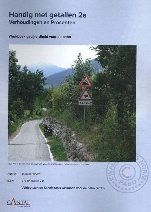 9789490681241 Handig met getallen  -  Handig met getallen..., Boeken, Schoolboeken, Zo goed als nieuw, Verzenden