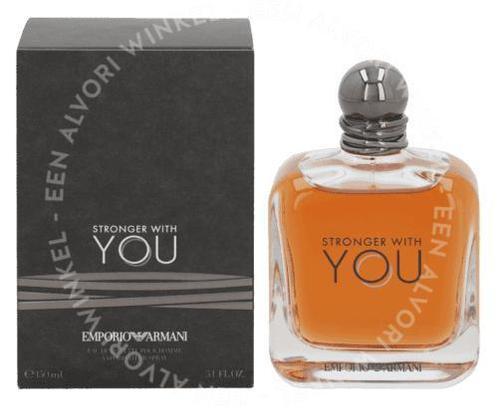 Armani Stronger With You Edt Spray 150ml, Sieraden, Tassen en Uiterlijk, Uiterlijk | Parfum, Nieuw, Verzenden