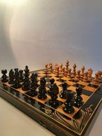 Schaakspel - Luxe Jaren 50 Okwa schaakspel & backgammon -