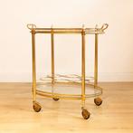 Serveerwagen - Gelakt messing, Antiek en Kunst, Curiosa en Brocante