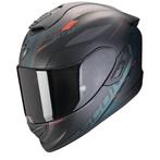 Scorpion EXO-1400 Evo II Air Luma Mat Zwart Groen, Nieuw met kaartje, Overige merken, Heren, Verzenden