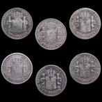 Spanje. Alfonso XII y Alfonso XIII. 1 Peseta 1882 - 1904 /, Postzegels en Munten