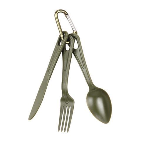 camping bestek set 3 delig lexan lichtgewicht, Verzamelen, Militaria | Algemeen, Verzenden