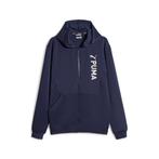 -20% Puma  Puma fit double knit fz hoodie -  maat M, Nieuw, Blauw, Verzenden