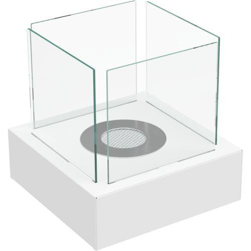 Bio Ethanol Tafelhaard Tango 3 White, Huis en Inrichting, Haarden