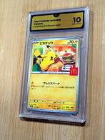 Pokémon - 1 Graded card - Pikachu #020 - AR Illustration Art, Hobby en Vrije tijd, Verzamelkaartspellen | Pokémon, Nieuw