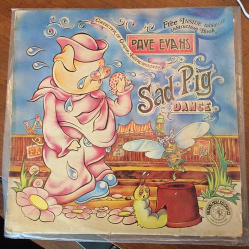Lp - Dave Evans Sad Pig Dance, Cd's en Dvd's, Vinyl | Pop, Zo goed als nieuw, Verzenden