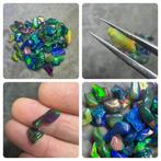 Partij natuurlijke ruwe zwarte opalen uit Ethiopië,, Verzamelen, Mineralen en Fossielen